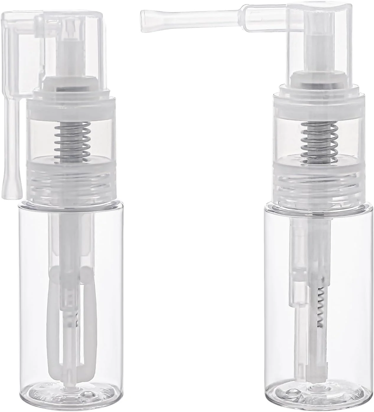 دو عدد بطری اسپری کوچک 25 میلی لیتری قابل پر کردن مجدد برای مسافرت، بطری های خالی قابل حمل با طراحی جداشدنی، ظروف قابل استفاده مجدد و ضد نشت برای صورت، مو، مراقبت از بدن، پاک کننده لاک ناخن دو عدد بطری اسپری کوچک 25 میلی لیتری قابل پر کردن مجدد برای مسافرت، بطری های خالی قابل حمل با طراحی جداشدنی، ظروف قابل استفاده مجدد و ضد نشت برای صورت، مو، مراقبت از بدن، پاک کننده لاک ناخن