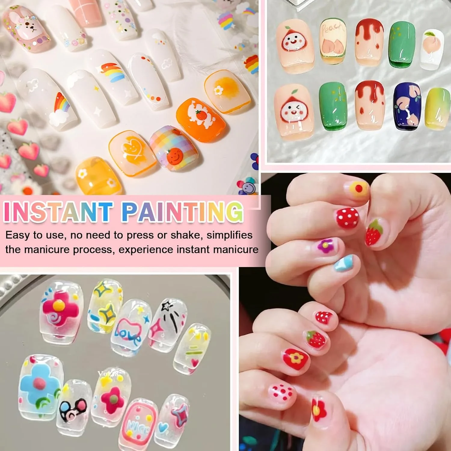 مجموعه قلم طراحی ناخن ۱۲ رنگ KASTWAVE، قلم های لاک ناخن خشک شونده سریع، قلم های نقطه ای و طراحی برای مانیکور، طراحی ناخن و تزئینات DIY، ماژیک های طراحی ناخن رنگ اکریلیک برای DIY خانگی و سالن