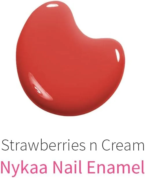 لاک ناخن پاستلی نایکا - (توت فرنگی و خامه 43) - رنگ صورتی - لاک ناخن با رنگ ماندگار، رنگدانه غنی، استفاده با یک ضربه (9 میلی لیتر)