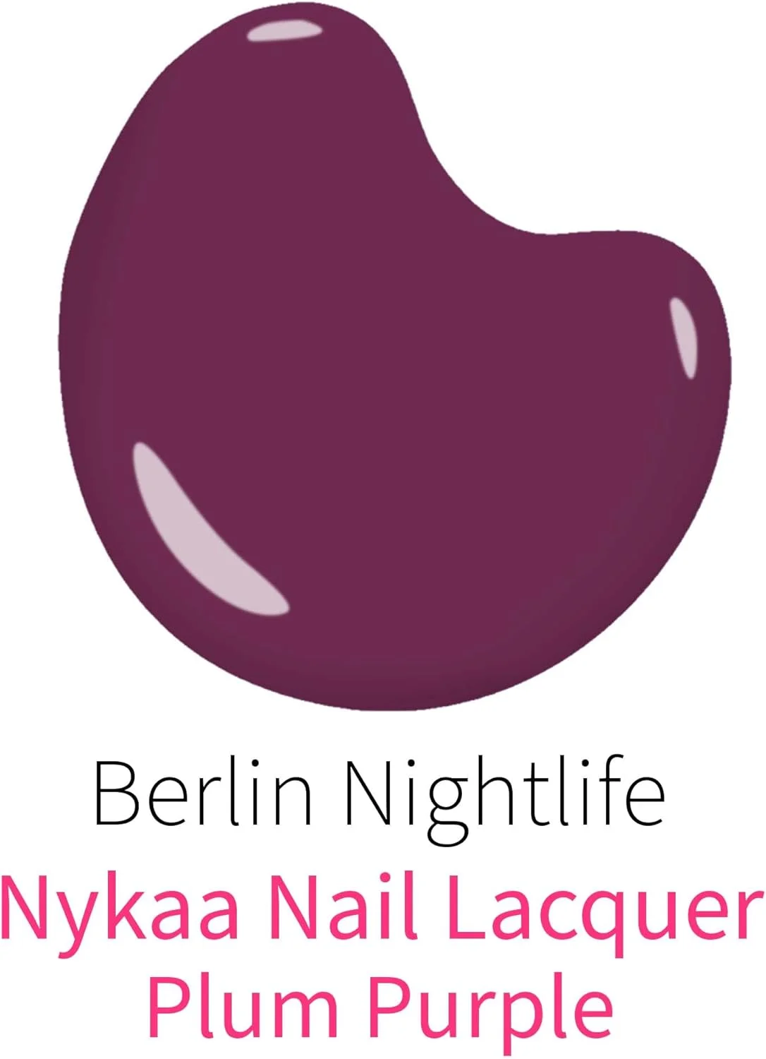 لاک ناخن ژلی براق سالنی نیکاا با رنگ ماندگار، رنگدانه غنی و پوشش یکباره (15 میلی لیتر) (Berlin Nightlife 212)