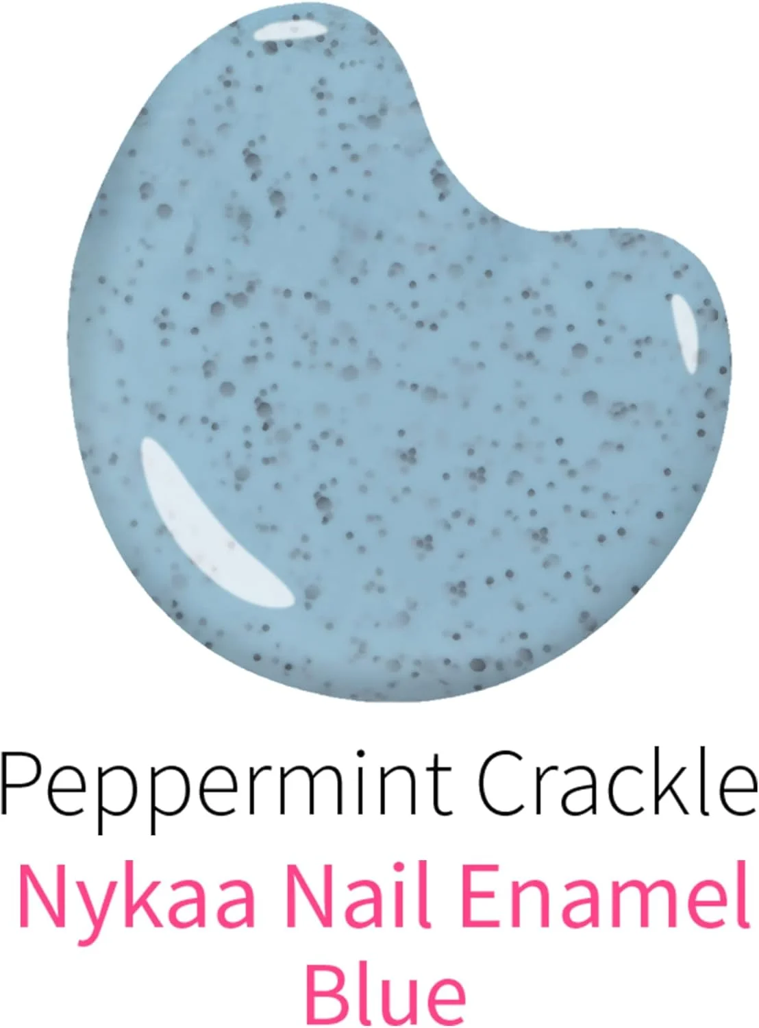 لاک ناخن انامل کوکی کرامبل نیکاا با رنگ ماندگار، رنگدانه غنی، استفاده آسان با یک ضربه 9 میلی لیتر (258 پپرمینت کرکل)