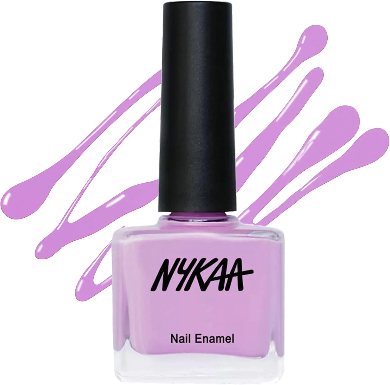 لاک ناخن گلدار نایکا (Lavender Crush 142) - لاک ناخن با رنگ ماندگار، رنگدانه غنی، استفاده با یک ضربه (9 میلی لیتر)