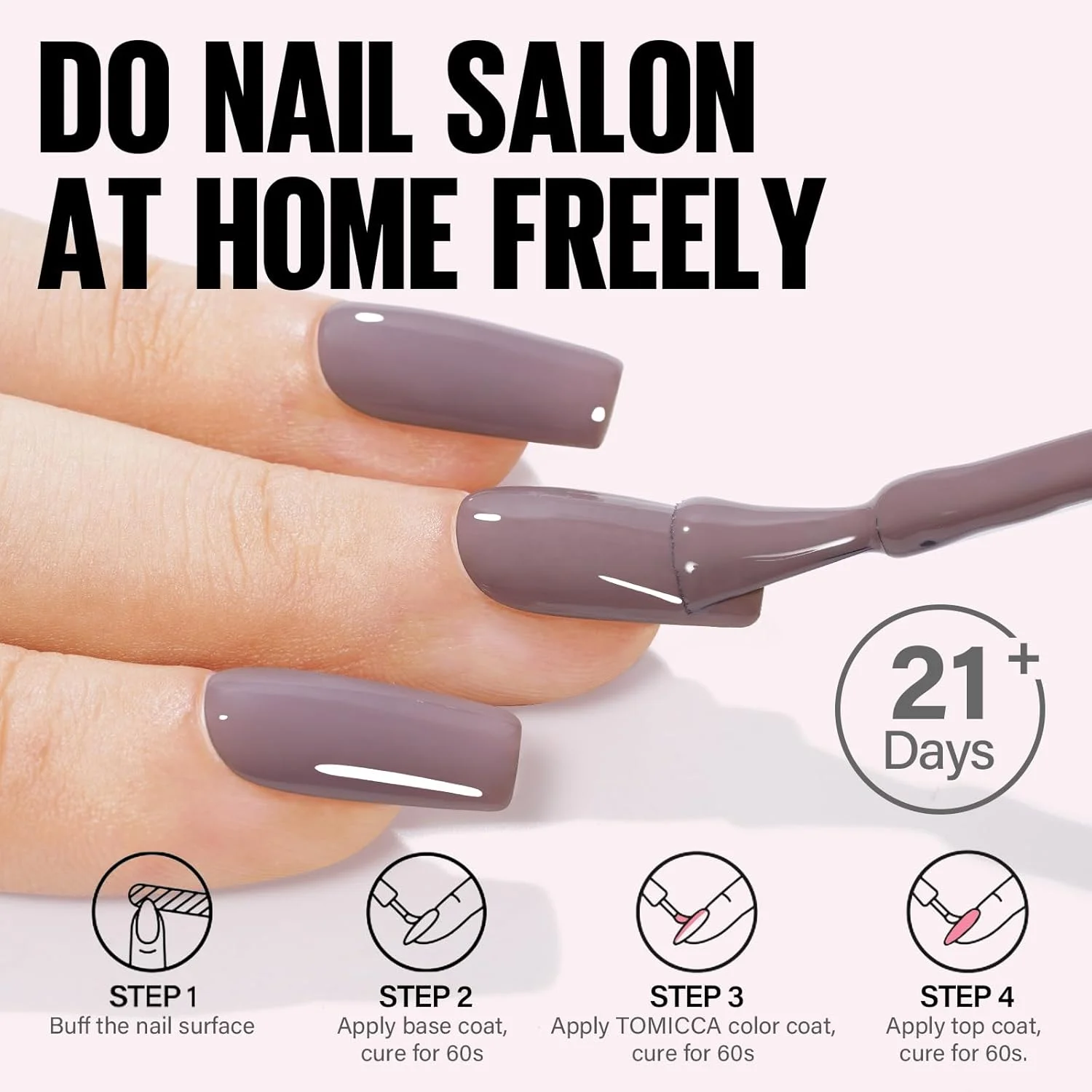 لاک ژل ناخن تومیکا - 15 میلی لیتر، کیفیت حرفه ای سالن، خیساندن در پولیش UV LED - مقاوم در برابر حرارت و آب - ماندگاری طولانی و بدون لب پر شدن لاک ژل ناخن تومیکا - 15 میلی لیتر، کیفیت حرفه ای سالن، خیساندن در پولیش UV LED - مقاوم در برابر حرارت و آب - ماندگاری طولانی و بدون لب پر شدن