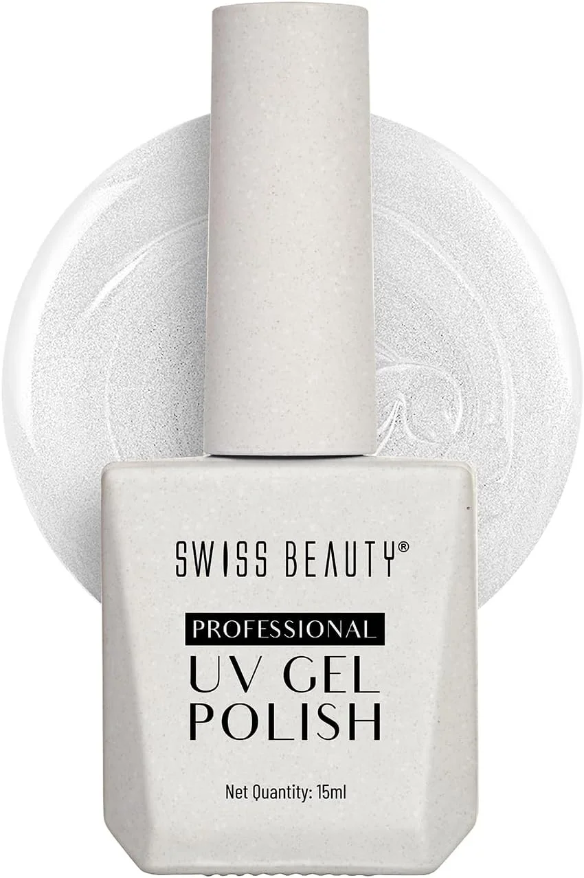 لاک ژل ناخن حرفه ای Swiss Beauty، ماندگاری تا 21 روز، پوشش فوق العاده براق، بدون لب پر شدن، بدون لک شدن، لاک ناخن با خشک شدن سریع، رنگ -32، 15 میلی لیتر