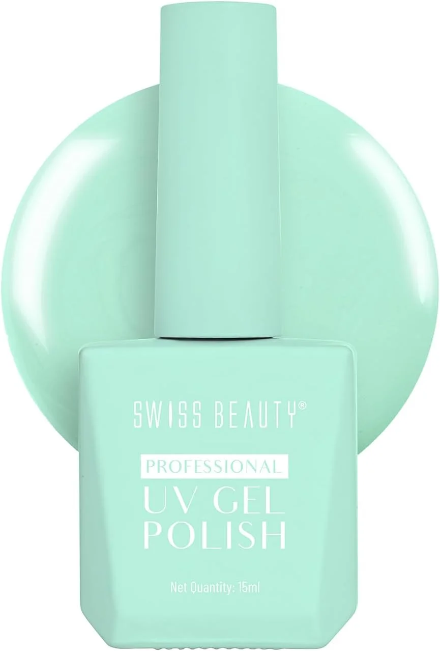 لاک ژل ناخن حرفه ای Swiss Beauty، ماندگاری تا 21 روز، پوشش فوق العاده براق، بدون لب پر شدن، بدون پخش شدن، لاک ناخن با خشک شدن سریع، رنگ -13، 15 میلی لیتر