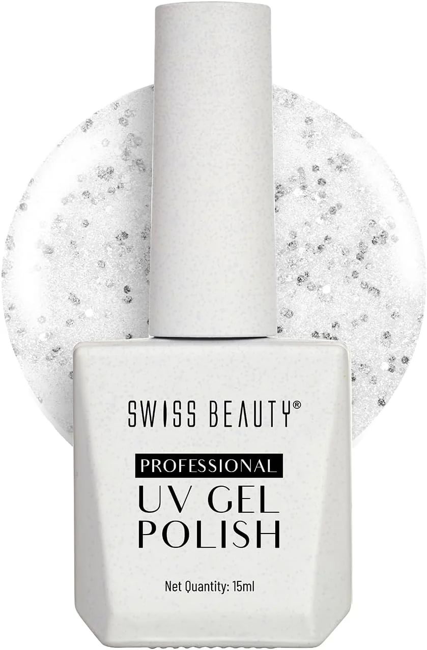 لاک ژل ناخن حرفه ای Swiss Beauty، ماندگاری تا 21 روز، پوشش فوق العاده براق، بدون لب پر شدن، بدون پخش شدن، لاک ناخن با خشک شدن سریع، رنگ -35، 15 میلی لیتر