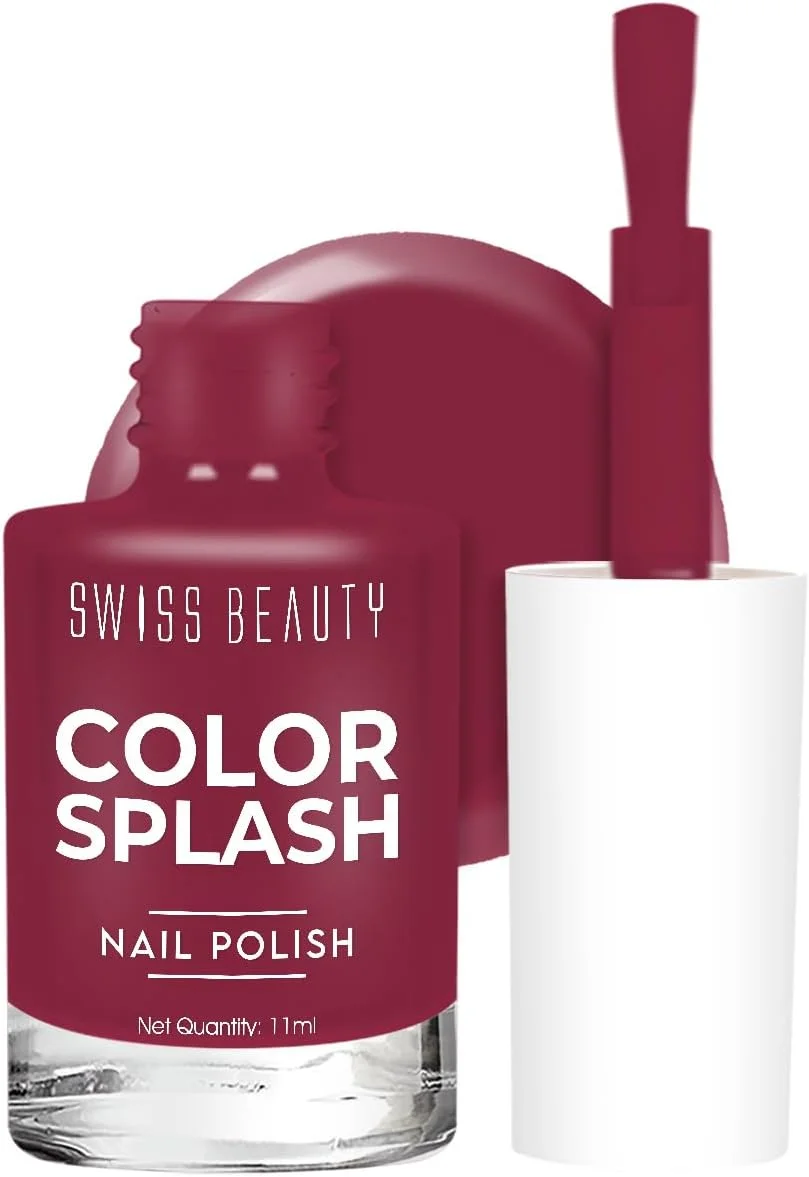 لاک ناخن سوییس بیوتی کالر اسپلش، رنگ- 45، 11 میلی لیتر