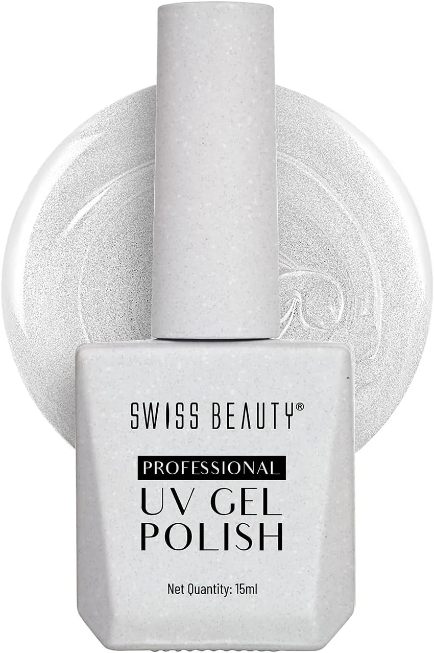 لاک ژل ناخن حرفه ای Swiss Beauty، ماندگاری تا 21 روز، پوشش فوق العاده براق، بدون لب پر شدن، بدون لک شدن، لاک ناخن با خشک شدن سریع، رنگ -33، 15 میلی لیتر