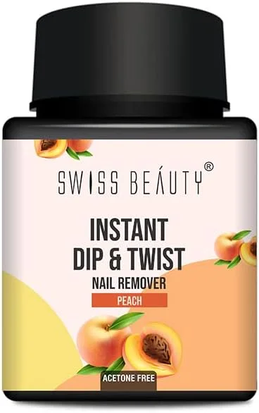 لاک پاک کن فوری سوییس بیوتی با رایحه هلو، 80 میلی لیتر