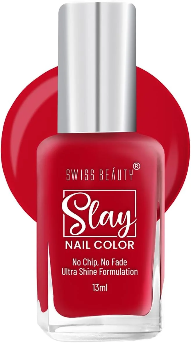 لاک ناخن سوئیس بیوتی اسلی | خشک شدن سریع | فرمول ضد پریدگی | لاک ناخن با روکش براق | رنگ- Cosmopolitan، 13 میلی لیتر