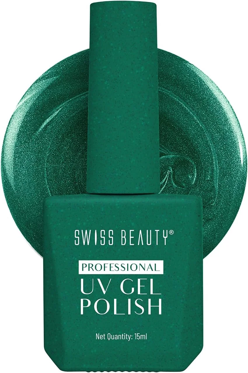 لاک ژل ناخن حرفه ای Swiss Beauty، ماندگاری تا 21 روز، پوشش فوق العاده براق، بدون لب پر شدن، بدون لک شدن، لاک ناخن با خشک شدن سریع، شماره 12، 15 میلی لیتر