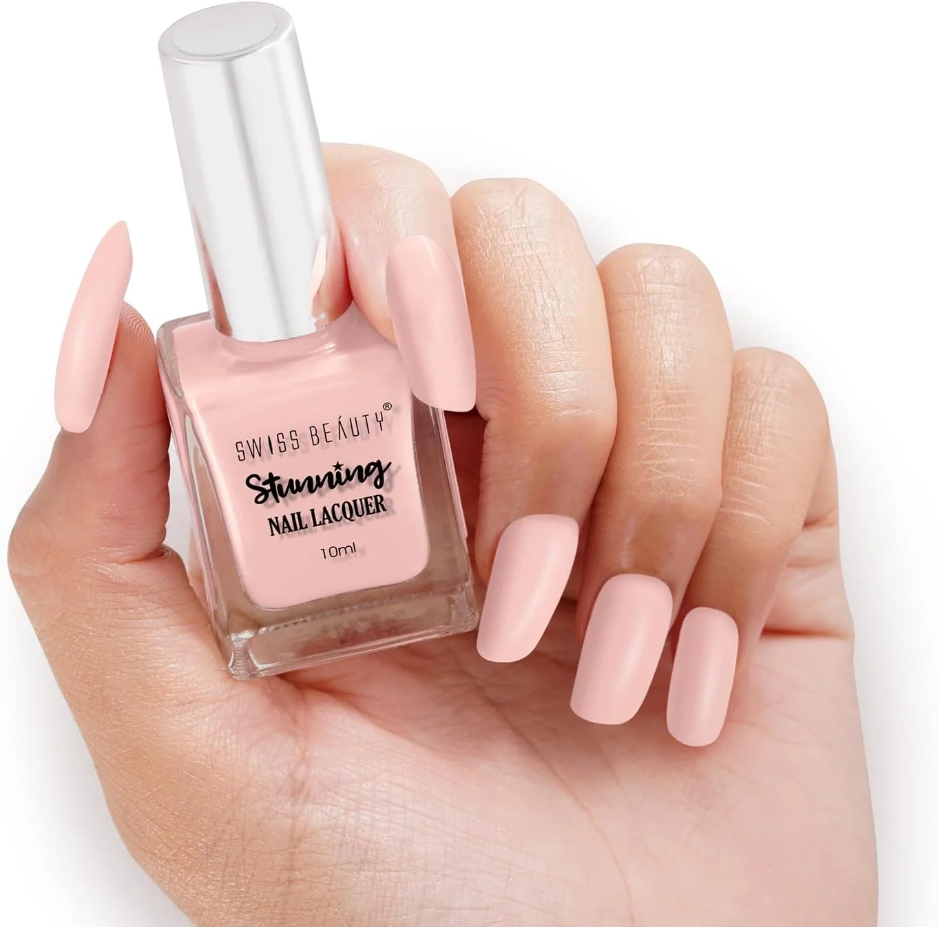 لاک ناخن خیره کننده Swiss Beauty، شماره رنگ - 02، شن های جیزه | 10 میلی لیتر