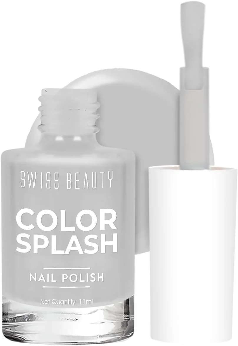 لاک ناخن کالر اسپلش سوییس بیوتی با روکش ژل براق | بدون لب پر شدن، خشک شدن سریع، لاک ناخن ماندگار | رنگ - 20، 15 میلی لیتر