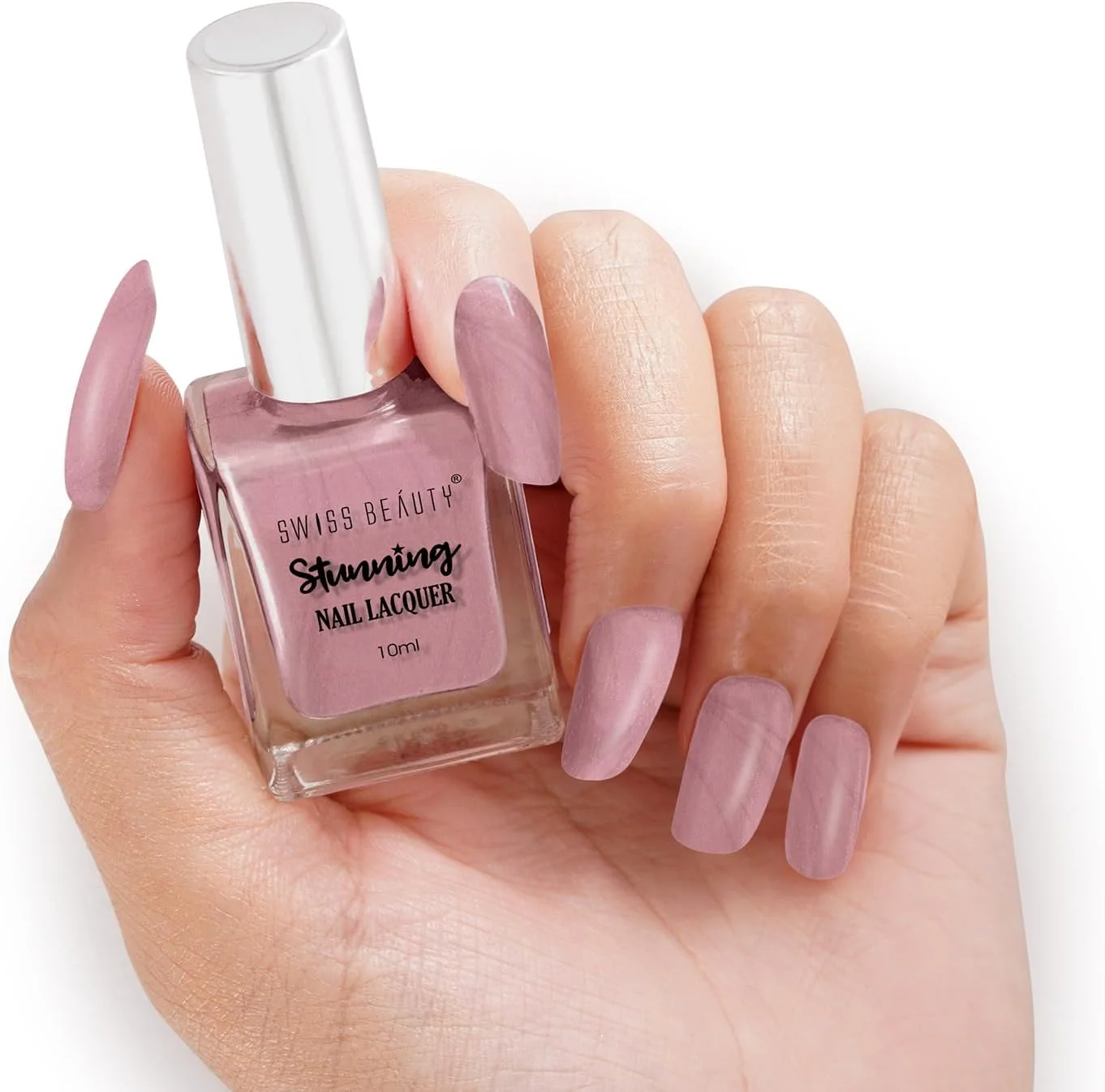 لاک ناخن خیره کننده Swiss Beauty، شماره رنگ - 54، اسپرسو | 10 میلی لیتر