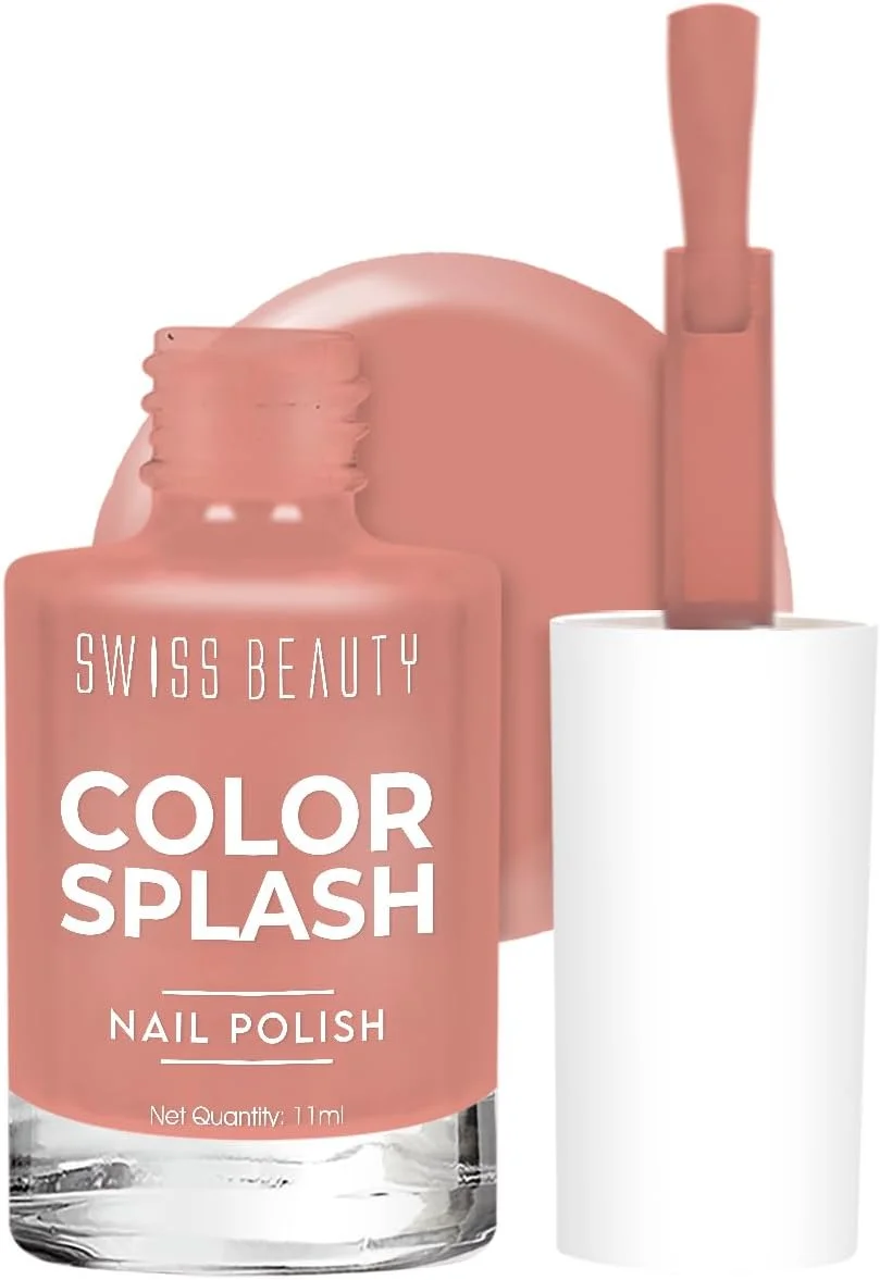 لاک ناخن کالر اسپلش Swiss Beauty، شماره ۰۴، ۱۱ میلی لیتر