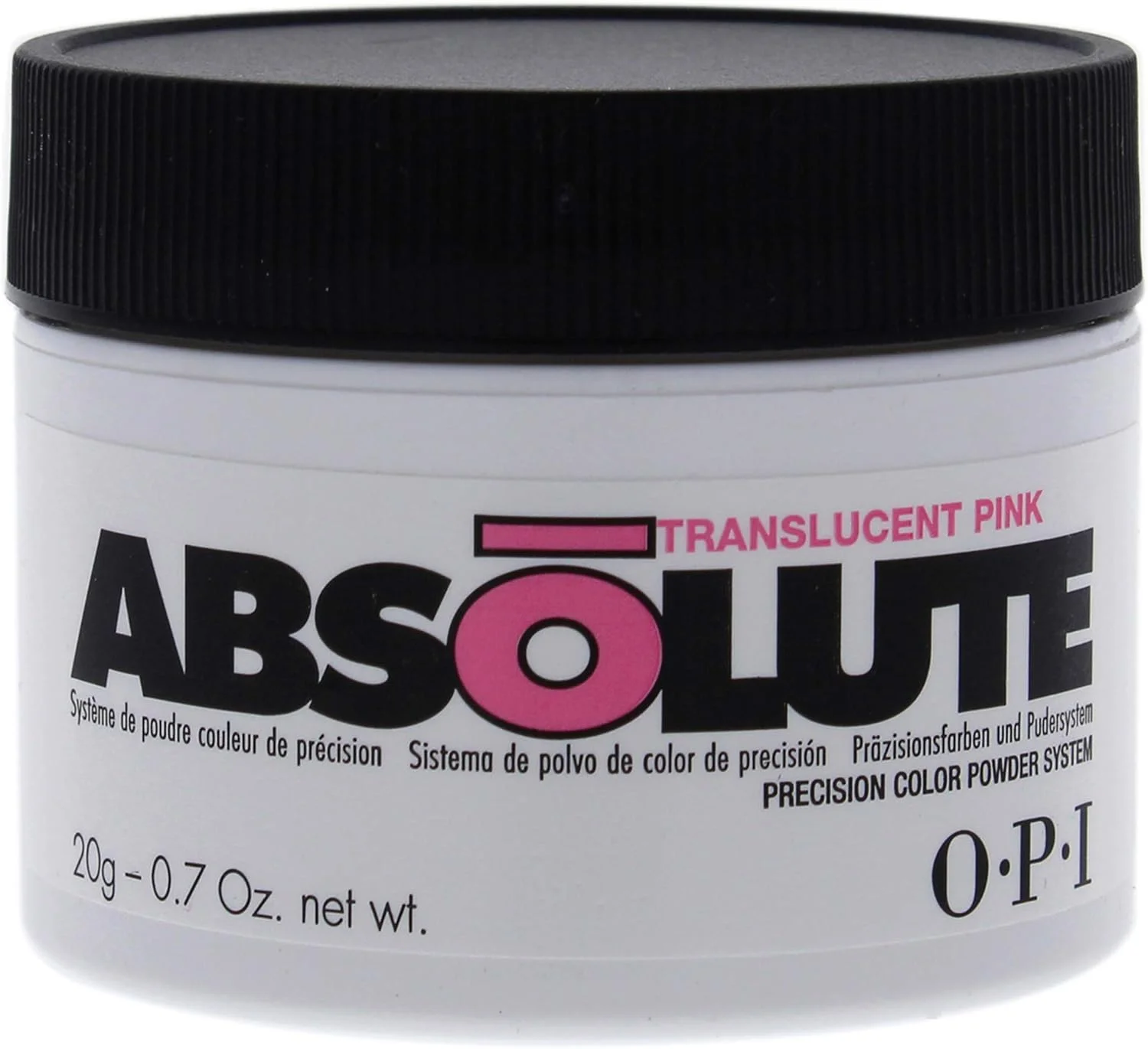 پودر ناخن صورتی شفاف OPI Absolute برای بانوان - 20 گرم