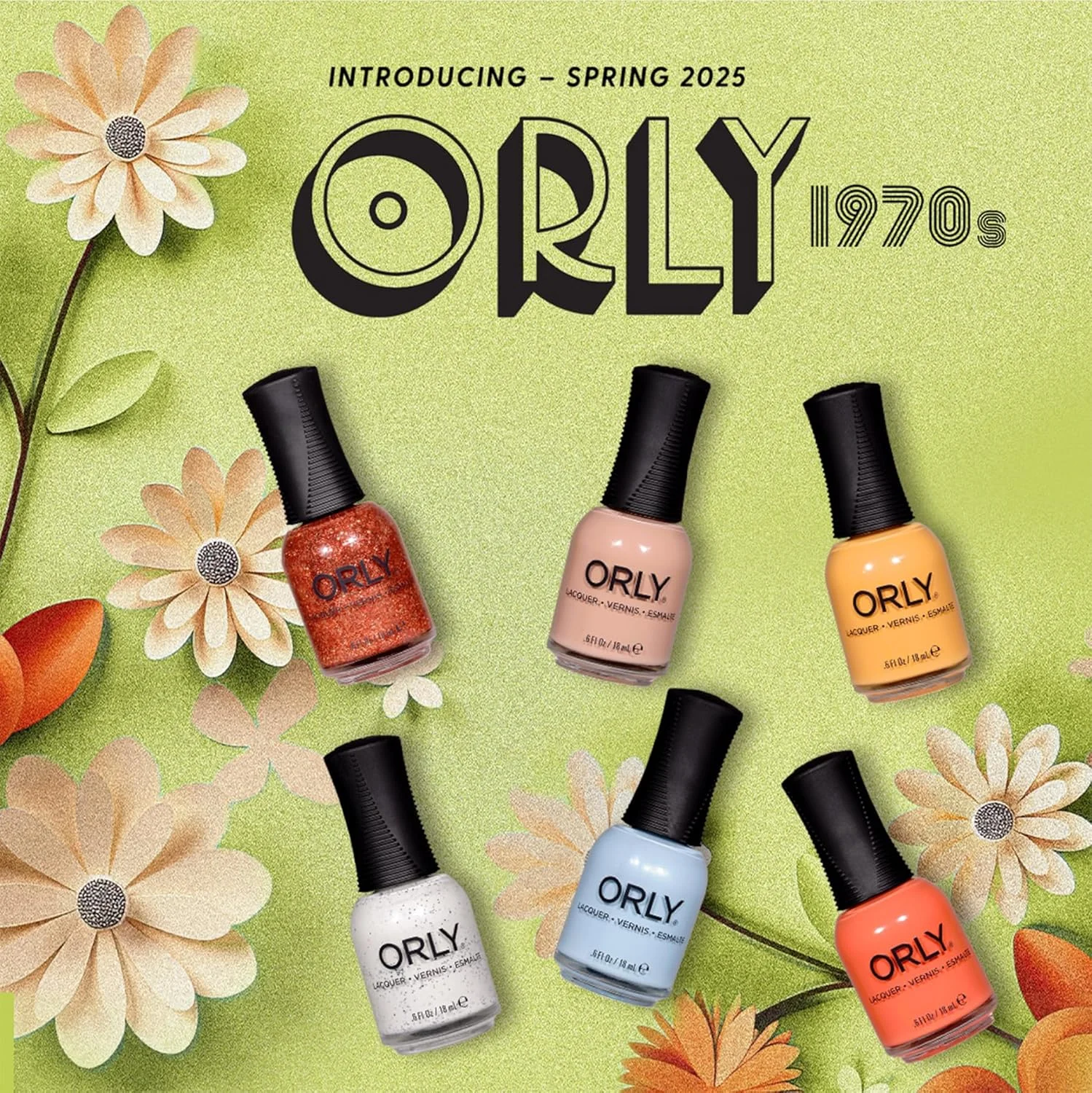 مجموعه پنجاهمین سالگرد Orly دهه 1970 (تب شبانه، 18 میلی لیتر)