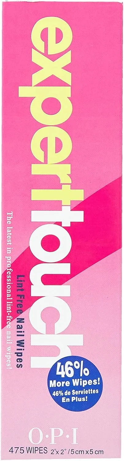 پدهای ناخن بدون پرز OPI Expert Touch، ۴۷۵ عددی