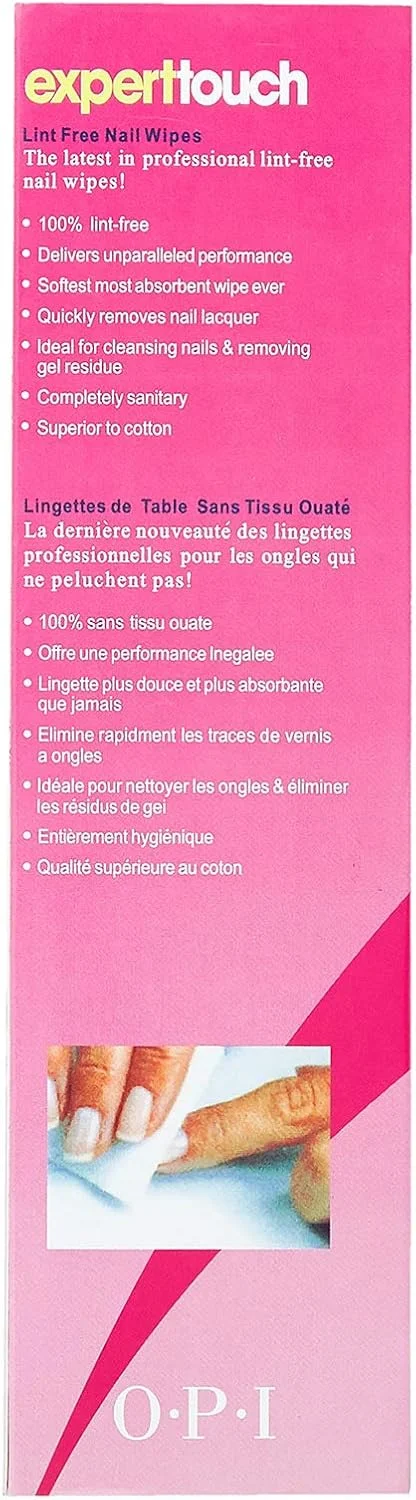 پدهای ناخن بدون پرز OPI Expert Touch، ۴۷۵ عددی