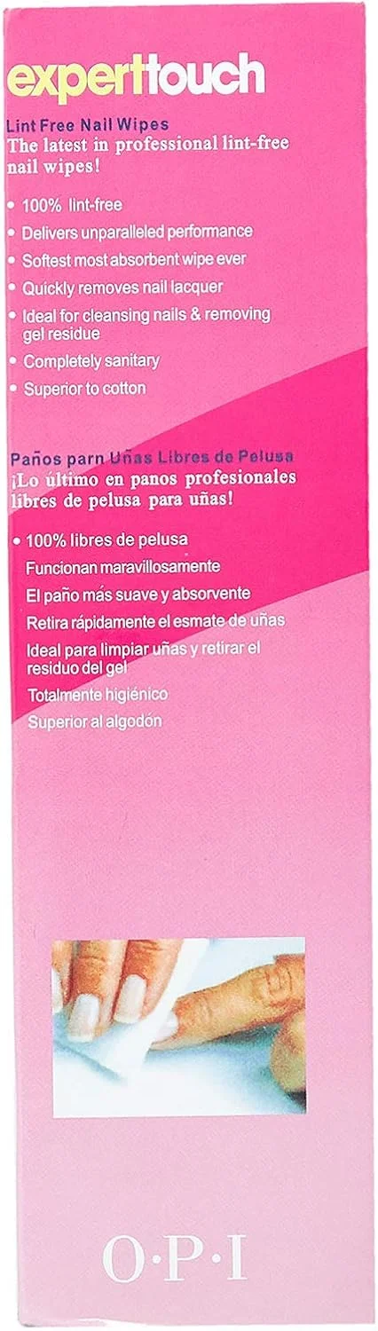 پدهای ناخن بدون پرز OPI Expert Touch، ۴۷۵ عددی
