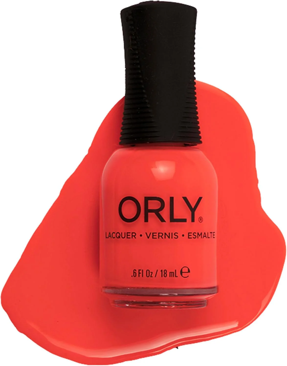 لاک ناخن نئون اورلی برای تابستان | رنگ های روشن و یک روکش اکلیلی برای ناخن های نئون تابستانی | ۱۸ میلی لیتر (مدل Hits Different)