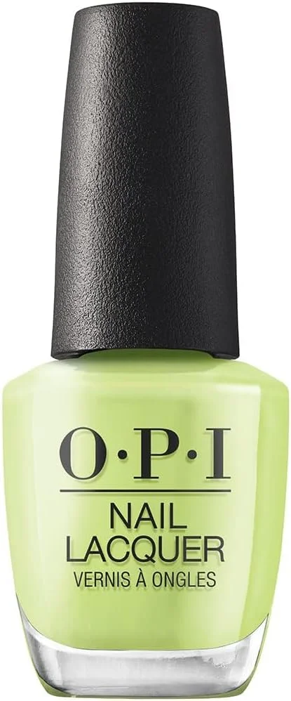 لاک ناخن کلاسیک OPI، ماندگاری 7 روزه، مقاوم در برابر لب پر شدن، لاک ناخن رنگی براق، تابستانی دوشنبه-جمعه، سبز، 15 میلی لیتر