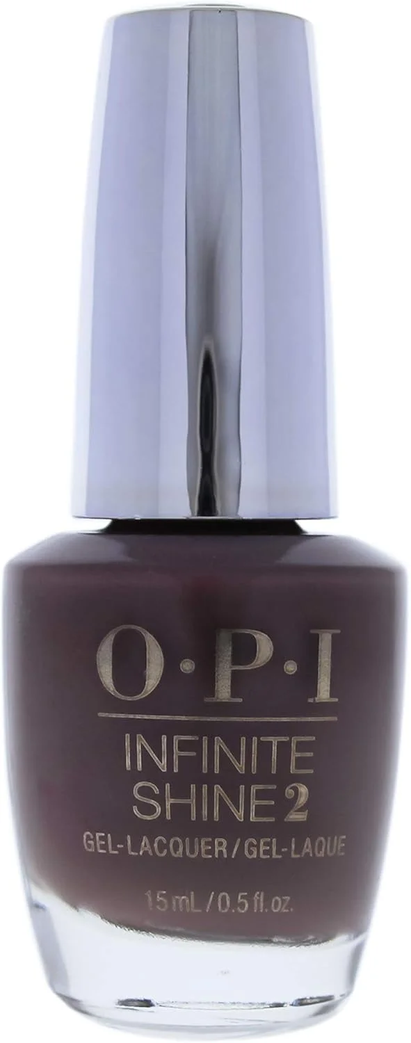 لاک ناخن بادوام OPI Infinite Shine 2، رنگ قهوه ای کرم مات، ماندگاری تا 11 روز، مقاوم در برابر لب پر شدن و خشک شدن سریع، Set In Stone، 15 میلی لیتر