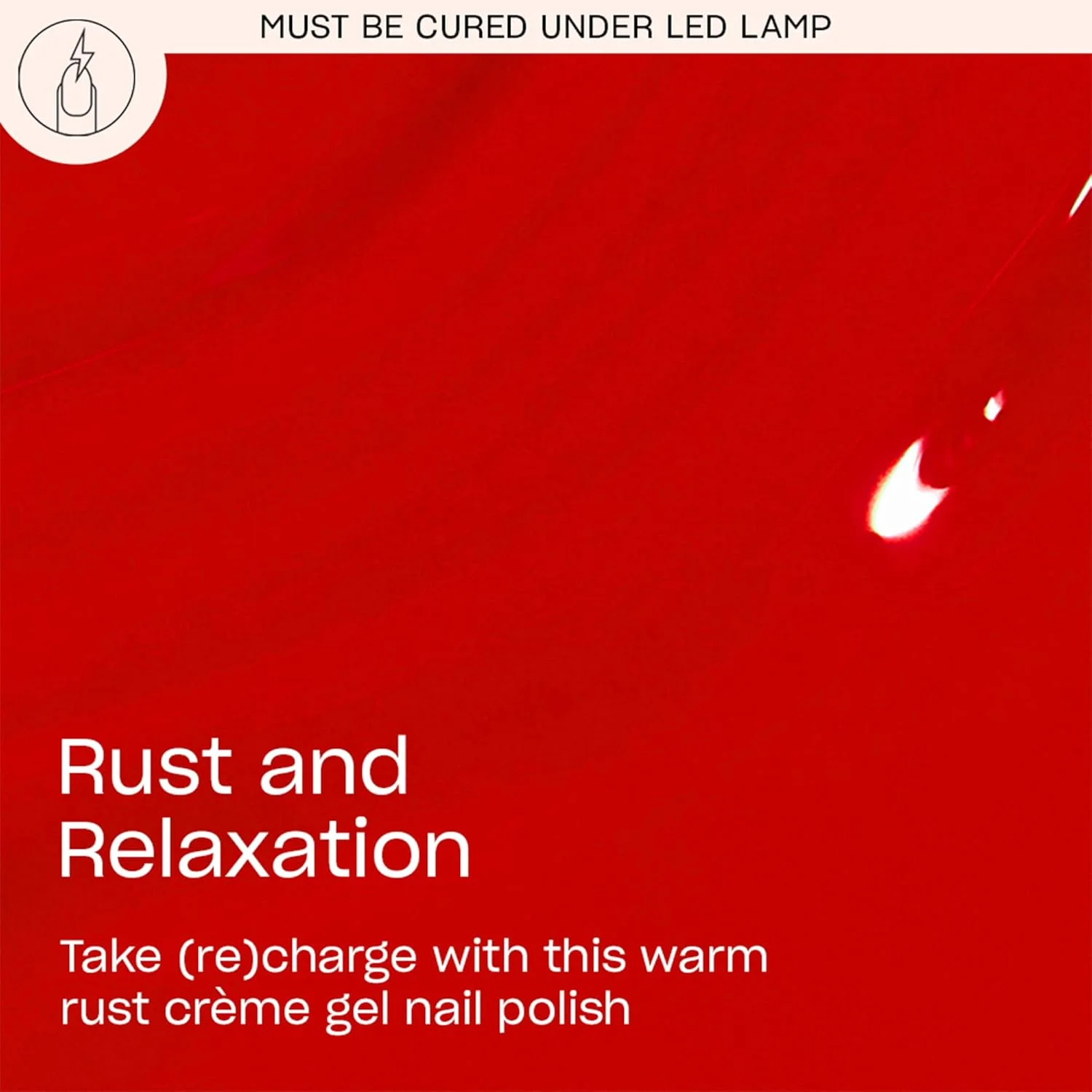 لاک ژل ناخن اُ پی آی GelColor رنگ Rust & Relaxation | کرم نارنجی روشن مات، خشک شدن با اشعه UV | بدون مواد حیوانی و HEMA، ماندگاری بالا، درخشش زیاد