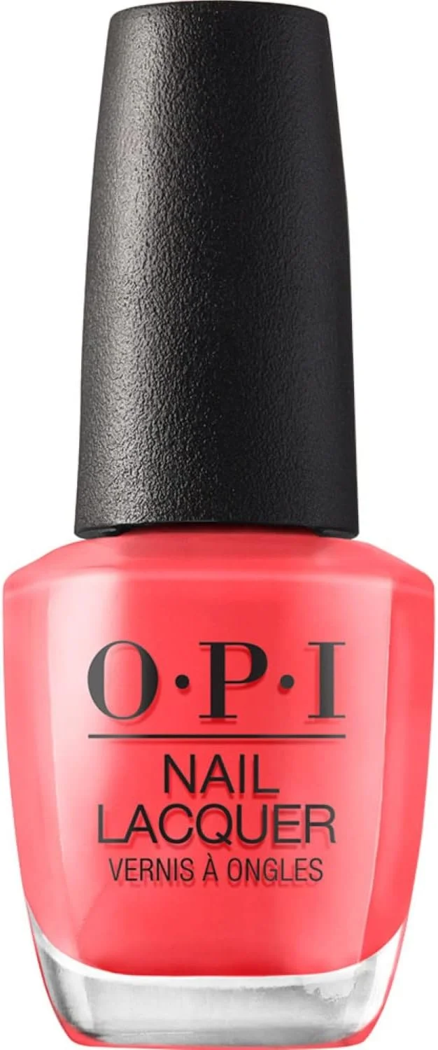 لاک ناخن کلاسیک OPI، ماندگاری 7 روزه، مقاوم در برابر لب پر شدن، لاک ناخن رنگی براق، رنگ نارنجی، 15 میلی لیتر