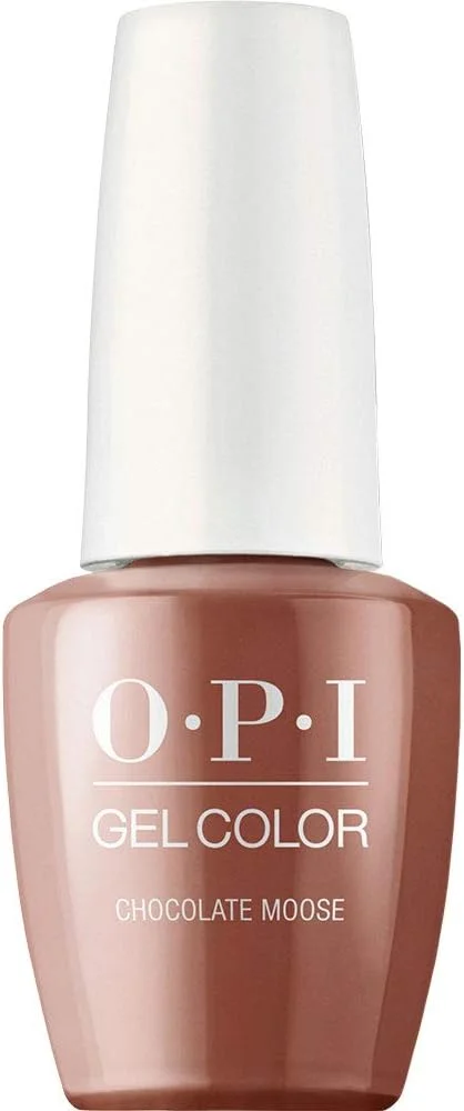 لاک ژل قهوه ای OPI GelColor، رنگ شکلاتی موس، 15 میلی لیتر