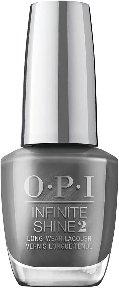 لاک ناخن خاکستری OPI، کالکشن پاییز، درخشش بی نهایت، لوح پاک