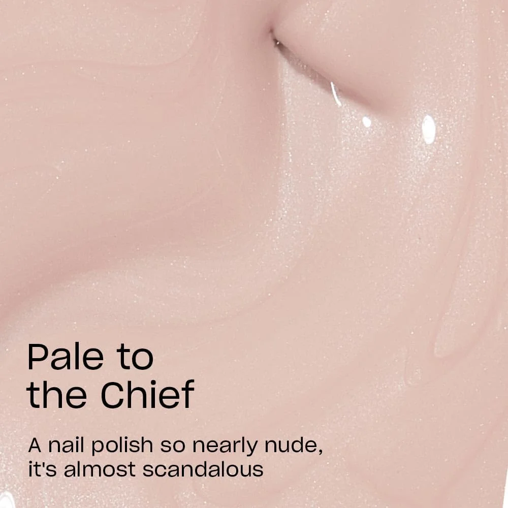 لاک ناخن کلاسیک OPI، ماندگاری 7 روزه، مقاوم در برابر لب پر شدن، لاک ناخن رنگی با درخشش بالا، Pale to the Chief، خنثی و طبیعی، 15 میلی لیتر