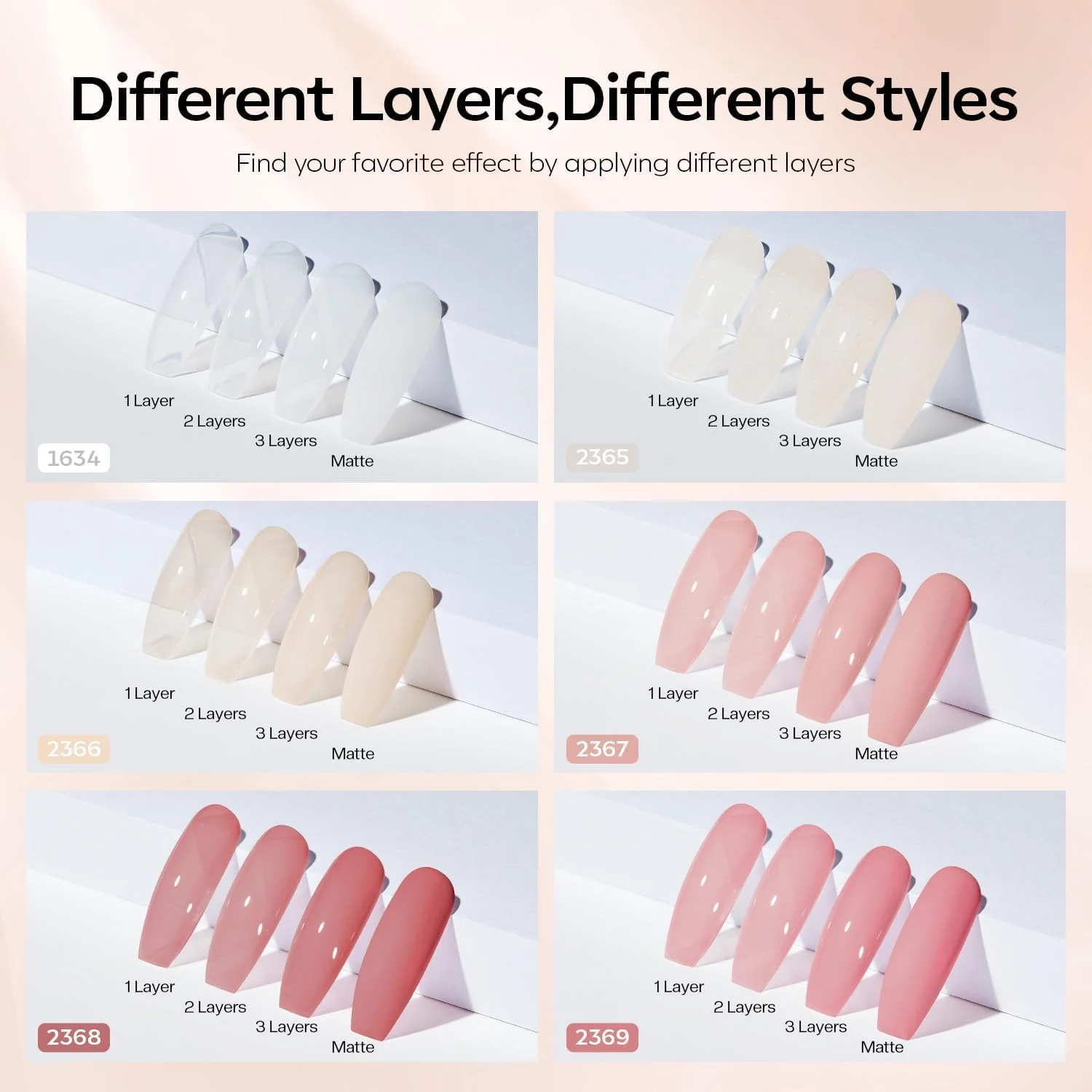 لاک ژل ناخن مدلونز، ست 6 رنگ لاک ژل صورتی کالباسی، ست لاک ژل ژله ای، لاک ژل شیری سفید، طراحی ناخن، مناسب استفاده در سالن و منزل برای بانوان