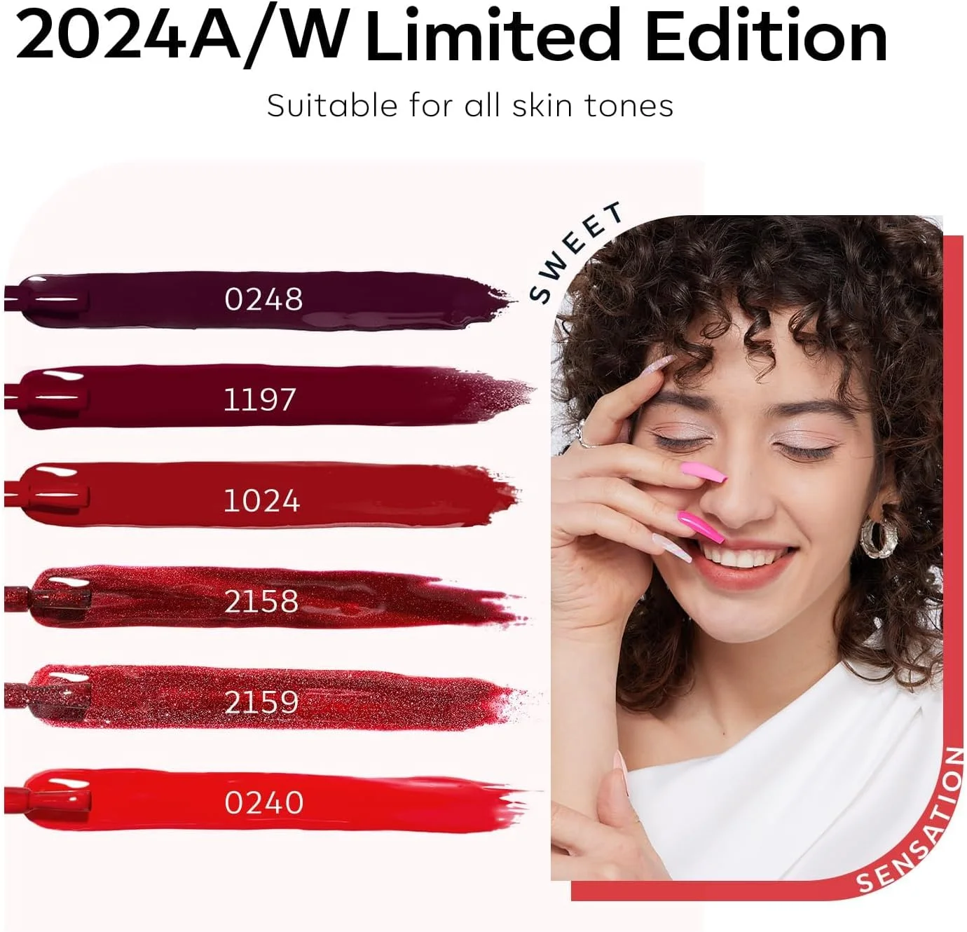 مجموعه لاک ژل قرمز مدلونز - مجموعه 6 رنگ روبی اسپارکس، لاک ژل اکلیلی محبوب، لاک ژل چشم گربه ای مغناطیسی، کیت لاک ژل قرمز شرابی اکلیلی، هنر طراحی ناخن DIY هدیه سالن برای دختران و زنان مجموعه لاک ژل قرمز مدلونز - مجموعه 6 رنگ روبی اسپارکس، لاک ژل اکلیلی محبوب، لاک ژل چشم گربه ای مغناطیسی، کیت لاک ژل قرمز شرابی اکلیلی، هنر طراحی ناخن DIY هدیه سالن برای دختران و زنان