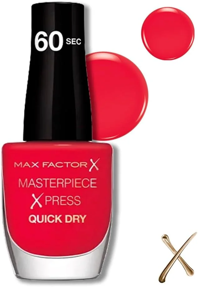 لاک ناخن خشک‌شونده سریع مکس فکتور MASTERPIECE XPRESS شماره 310 - She's Reddy