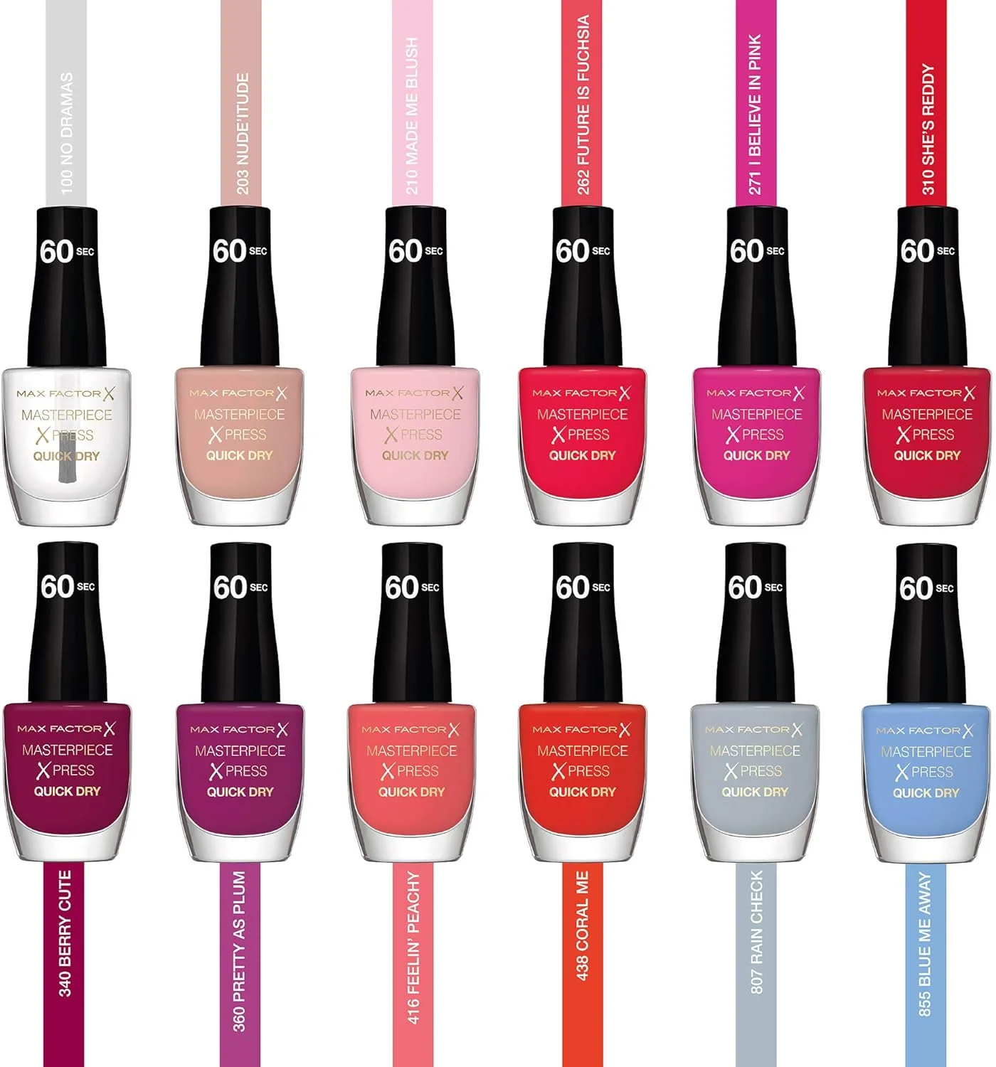 لاک ناخن خشکشونده سریع مکس فکتور MASTERPIECE XPRESS - آبی لاک ناخن خشکشونده سریع مکس فکتور MASTERPIECE XPRESS - آبی