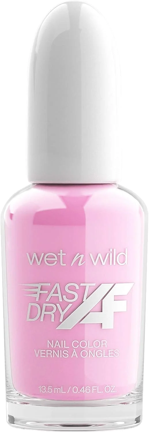 لاک ناخن با خشک شدن سریع وت اند وایلد، رنگ صورتی روشن پشمک