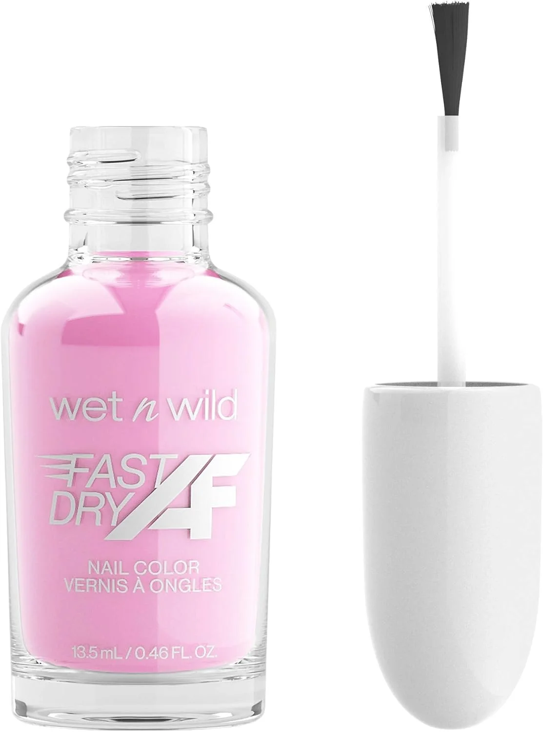 لاک ناخن با خشک شدن سریع وت اند وایلد، رنگ صورتی روشن پشمک