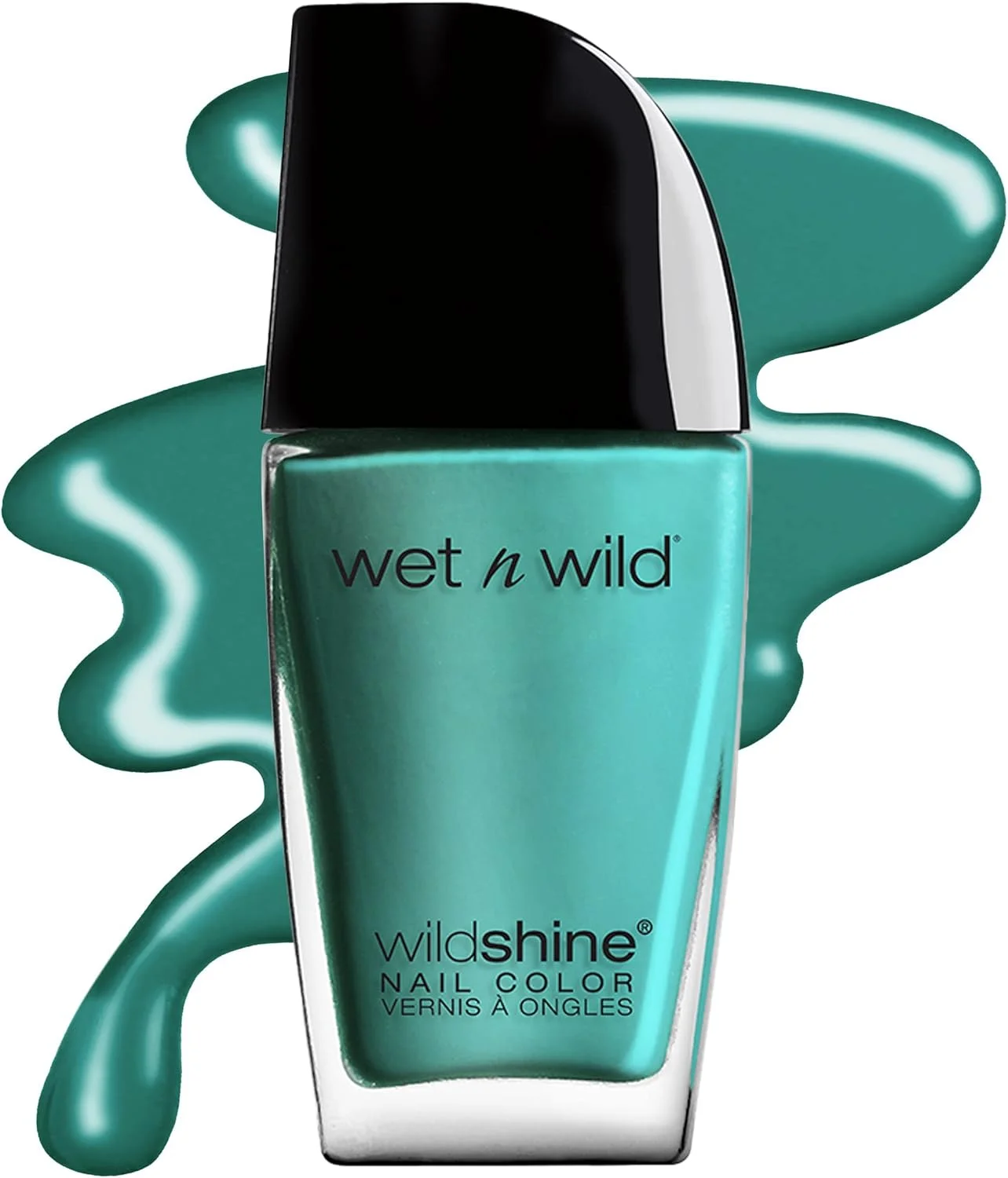 لاک ناخن Wet n Wild Wild Shine، آبی فیروزه ای Be More Pacific، رنگ ناخن