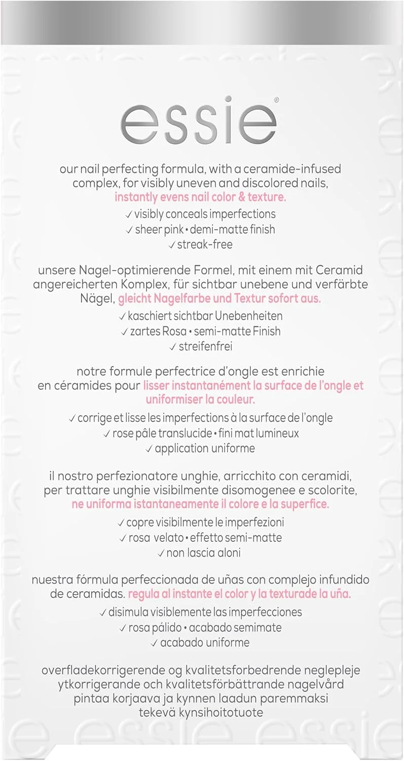 محلول ترمیم کننده ناخن اسی، بازسازی کننده و بهبود دهنده بافت و رنگ ناخن، غنی شده با سرامید، 13.5 میلی لیتر