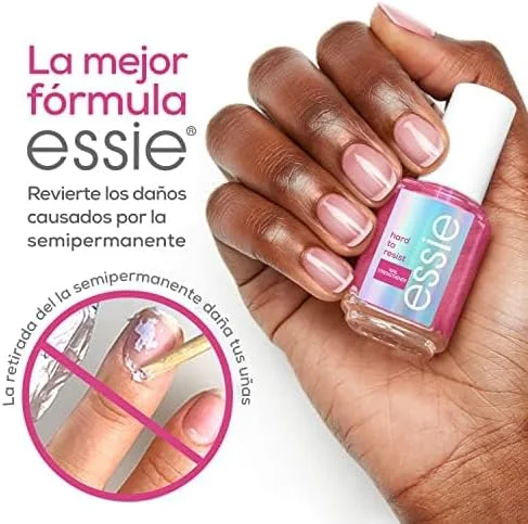 مراقبت از ناخن Essie، تقویت کننده ناخن مقاوم در برابر سختی، محافظت و ترمیم، درمان سخت کننده ناخن برای ناخن های آسیب دیده، رنگ بنفش، خنثی کننده و روشن کننده 13.5 میلی لیتر