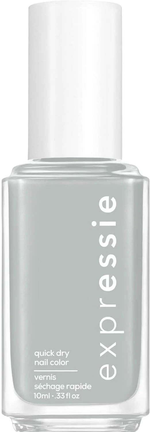 لاک ناخن وگان سریع خشک شونده اسسی اکسپرسی، مجموعه Dial It Up، خاکستری روشن مدرن، 9.8 میلی لیتر