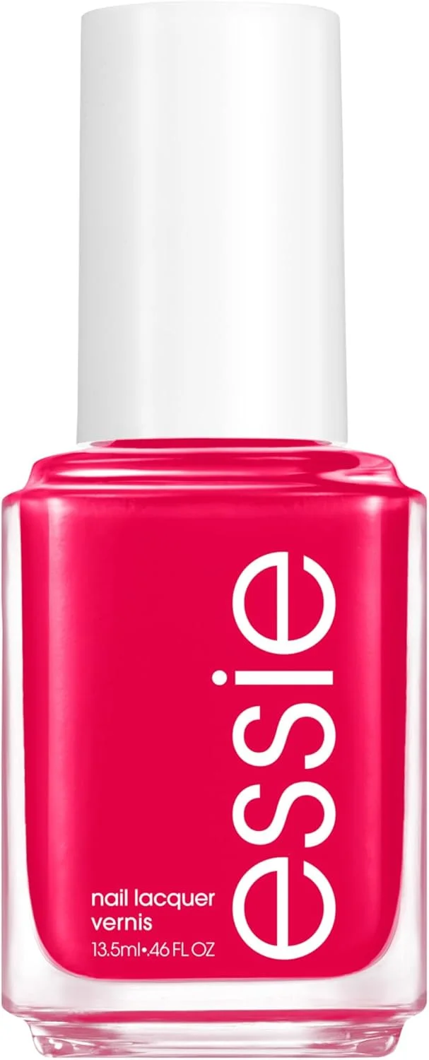 لاک ناخن با کیفیت سالنی اسسی، 8-Free و وگان، صورتی سرخابی، هندوانه ای، 13.5 میلی لیتر