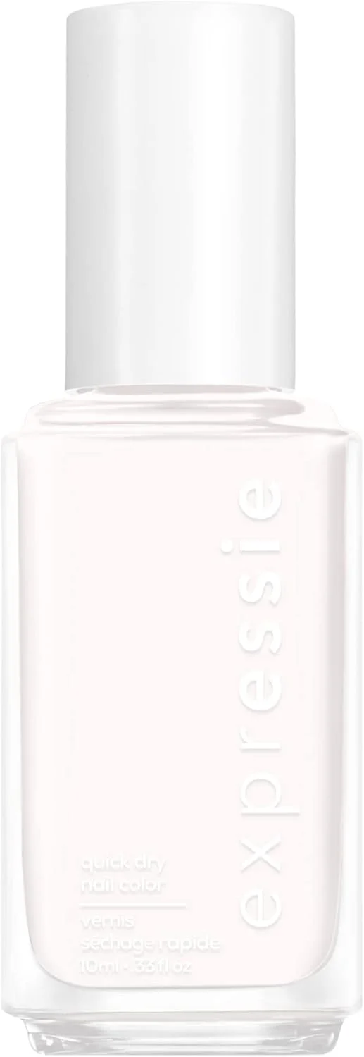 لاک ناخن اسسی، رنگ ناخن خشک‌شونده سریع اکسپرسی، وگان، ورد آن د استریت، سفید، آن‌اپولوجتیک آیکون، 9.8 میلی‌لیتر