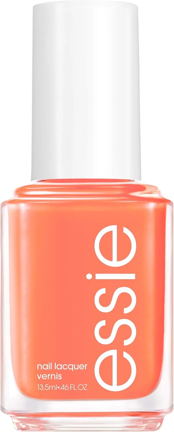 لاک ناخن اسسی، کالکشن تابستانی 2020، رنگ نارنگی پر جنب و جوش با روکش کرمی، any-fin goes، 13.5 میلی لیتر