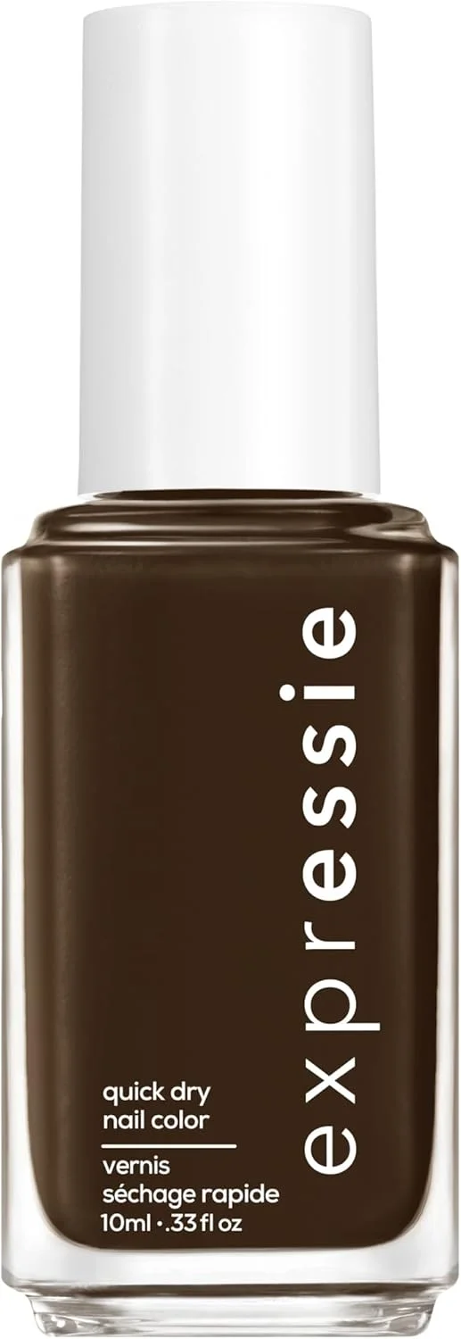 لاک ناخن سریع خشک شو Essie expressie، قهوه ای تیره، Take The Espresso، 9.8 میلی لیتر