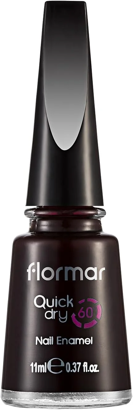 لاک ناخن خشک‌شونده سریع فلورمار QNE-08 رنگ سالمون ملایم