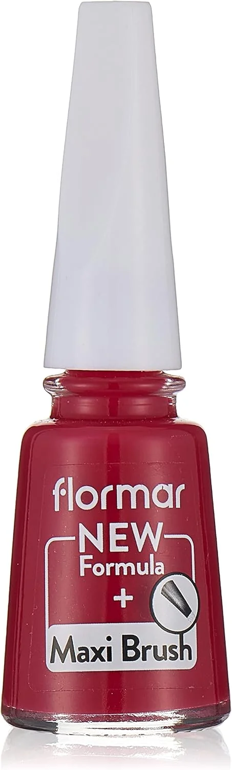 لاک ناخن کلاسیک فلورمار با فرمول جدید بهبود یافته و برس ضخیم تر - 127 طیف توت