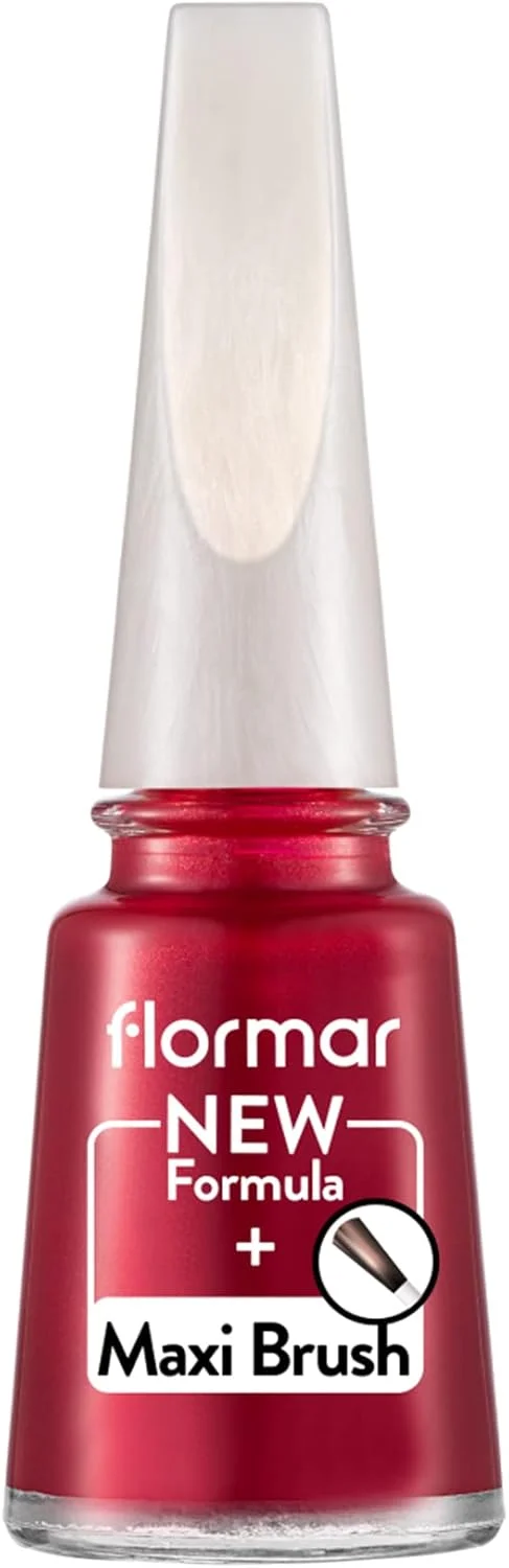 لاک ناخن صدفی فلورمار - PL074 جذابیت قرمز - جدید