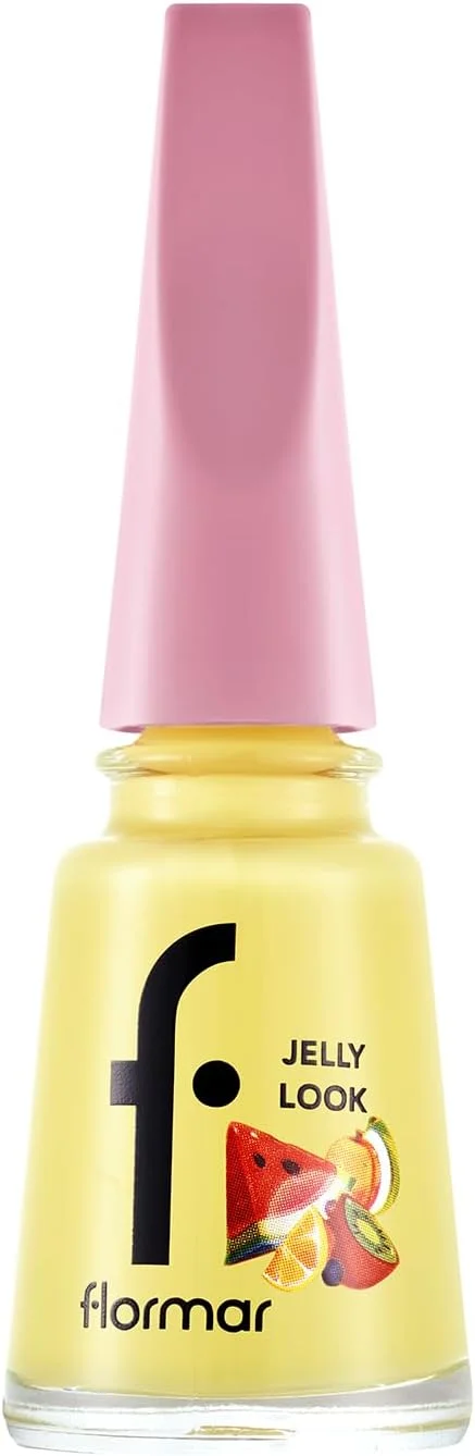 لاک ناخن ژلی فلورمار مدل JNE-JL102 لیموی شیرین